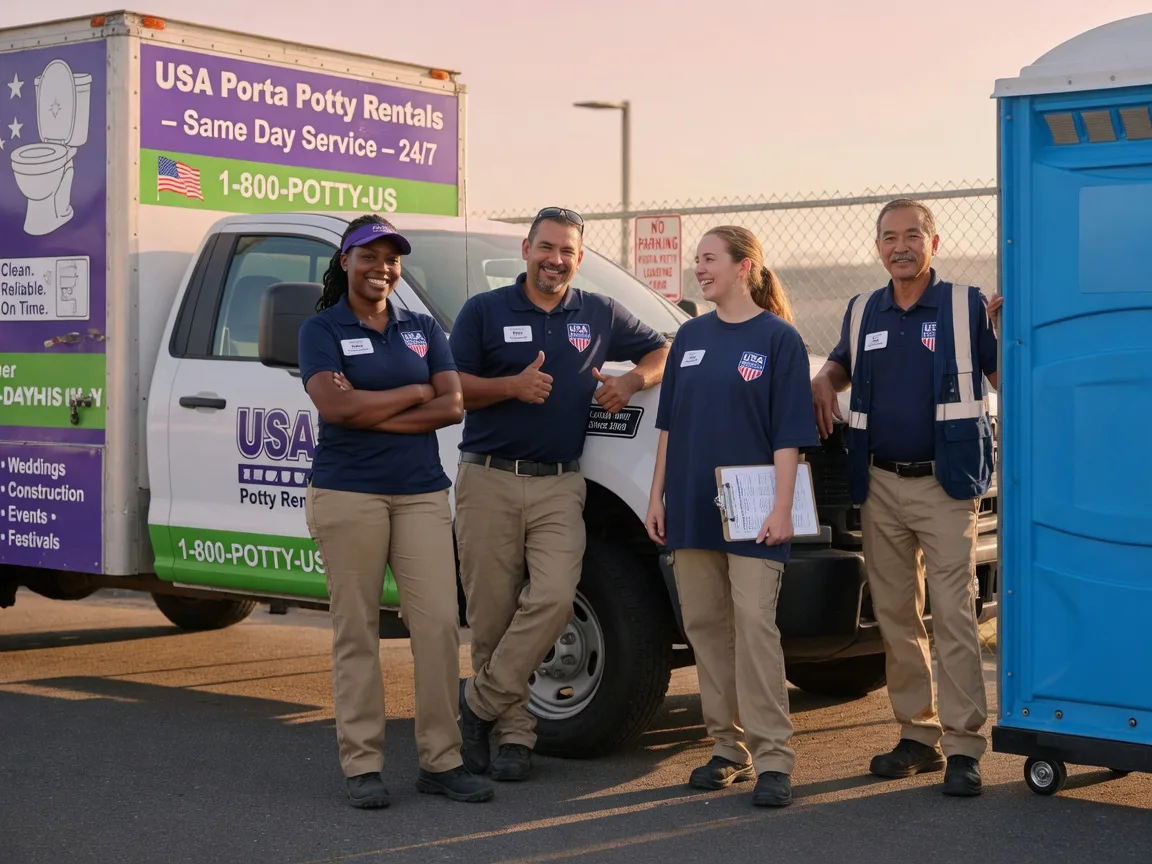 Porta Potty Rental company in Hidden Valley Lake, CA